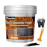 Rust Converter and Metal Primer 35 oz – Anti-Rust...