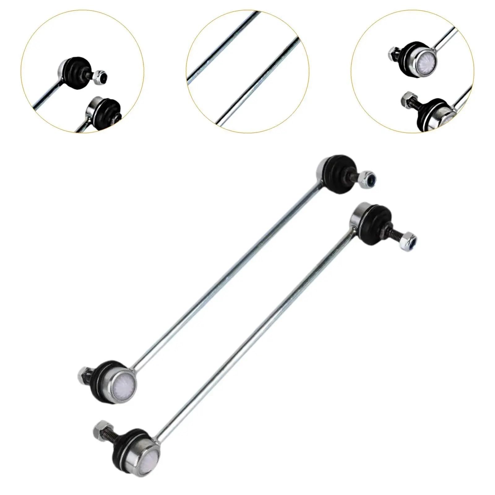 Stabilizatory Poprzeczne 2x 1K0411315G Przednie łączniki stabilizatora pasujące do Audi A3 Q2 Q3 Sturdy drążek podpórka stabilizator