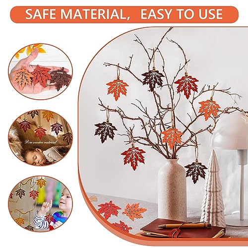 XINCHEN 15 Pezzi Ornamento in Foglia di