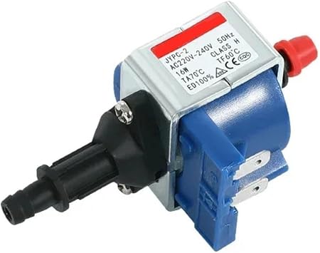 JYPC-2 Electromagnetic Water Pump Suitable for Steam Cleaners Electric Irons Coffee Machines 3 Bar Pressure Capacity 50cc Flow Rate Quiet Operation 36dB