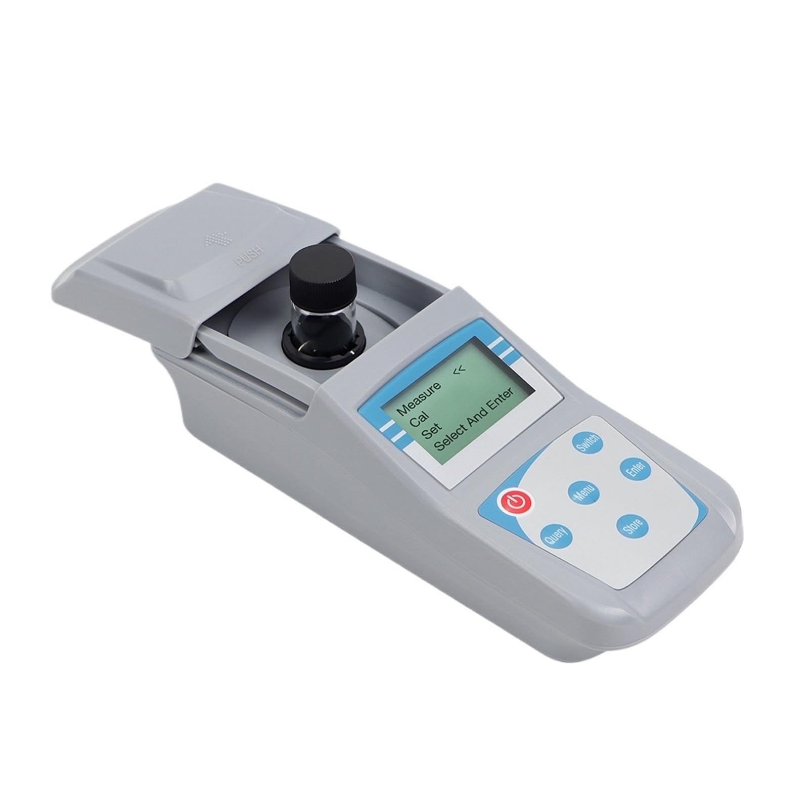 Comprobador digital de turbidez 0-1000 NTU, turbímetro retroiluminado LCD portátil para tratamiento de aguas residuales y piscinas, medición precisa de la calidad del agua