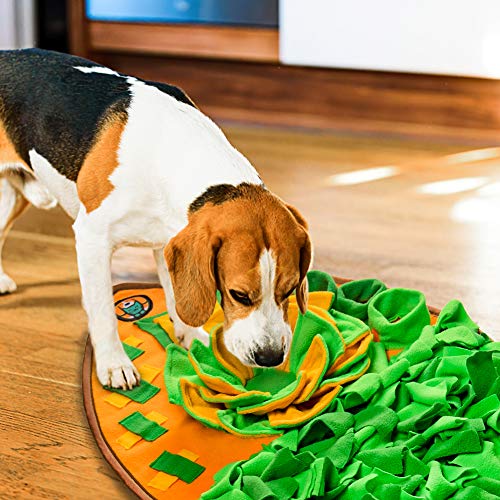 AWOOF Snuffle Mat for Dogs, Dog Nosework Feeding Mat, Pet Interactive Dog Puzzle Toys Encourages Natural Foraging Skills… - Image 4