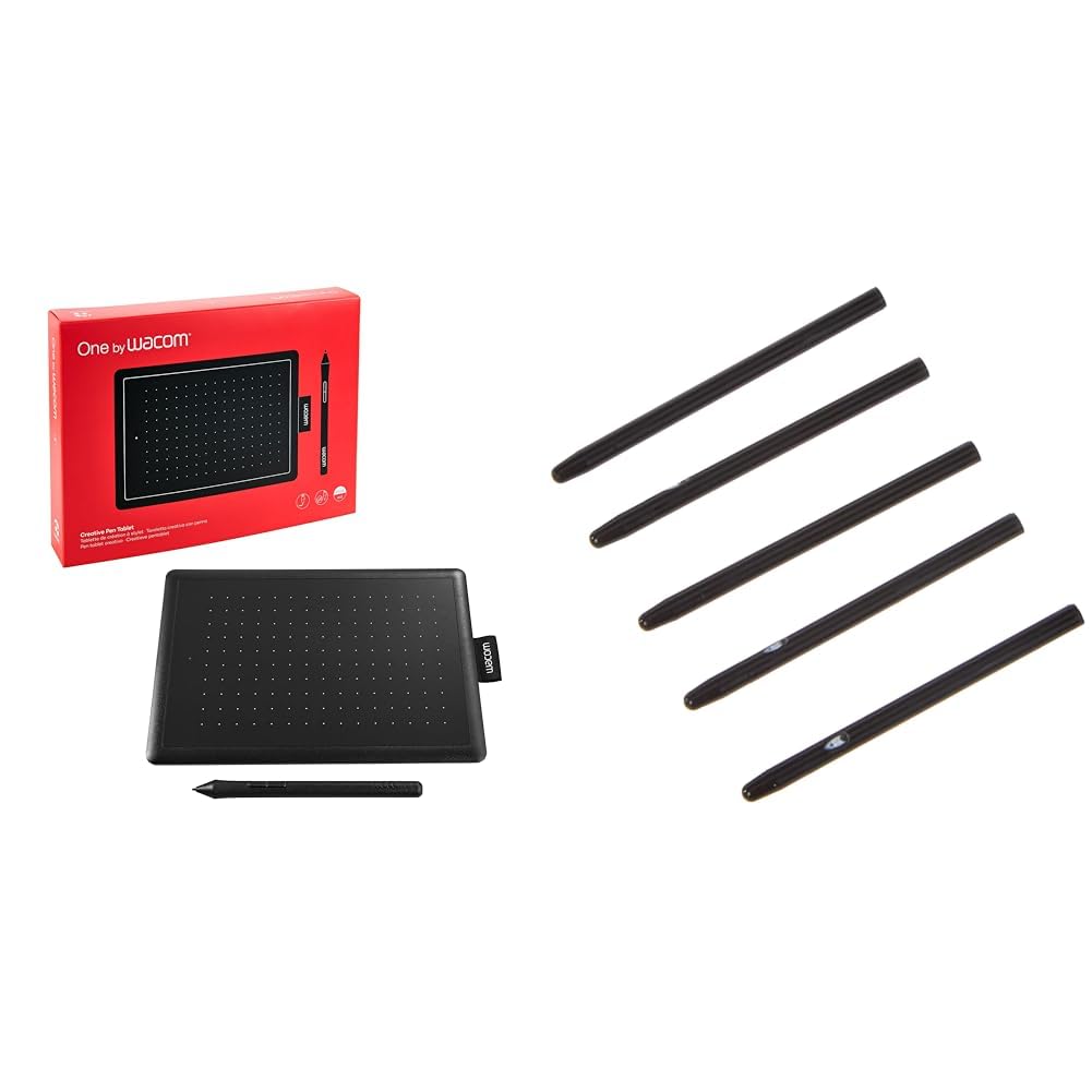 One by Wacom Pen Tablet Small - for Windows, Mac OS and Chrome OS