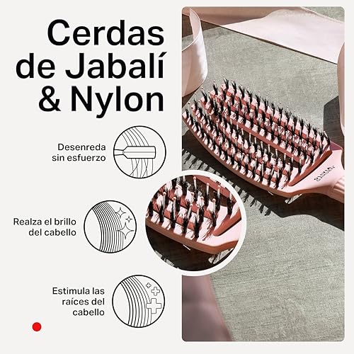 Olivia Garden Finger Brush Combo Pastel Pink - imagen 6