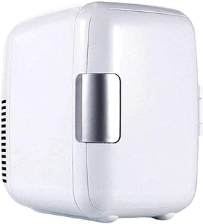 YQHLHT Mini Voiture Réfrigérateur 4L Food Boissons Dual-Usage Boîte Réchauffeur Réchauffeur Réfrigérateur Portable 12V Réfrigérateur Pour Camion Yacht de Bureau Rv 24X23X17.5Cm-Whit