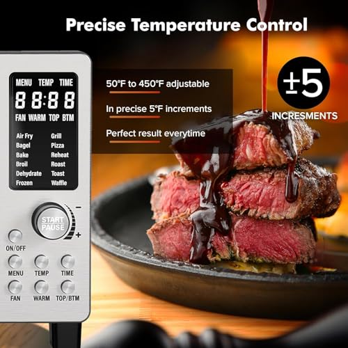 Nuwave 20835 Bravo Pro Smart 21Qt Toaster Oven Air Fryer Combo thumb #3