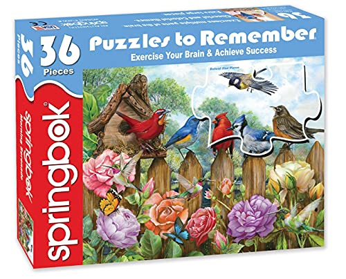 Springbok Puzzle to Remember - Alzheimer & Dementia Activity - Rompecabezas de 36 Piezas Morning Serenade - Hecho en USA miniatura 2