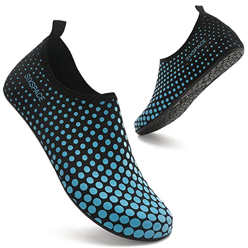 LUEDKA Unisex Badeschuhe Wasserschuhe Schnell Trocknend Schwimmschuhe Strandschuhe rutschfest Aquaschuhe Leicht Surfschuhe Gr.34-48 - Image 7