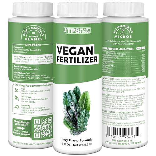 Fertilizante Vegano Líquido para Plantas 8 oz miniatura 6