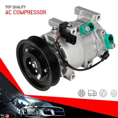 Image of CCIYU AC Compressor w /Clutch for Kia Rio L4 1.6L 2012-2017
