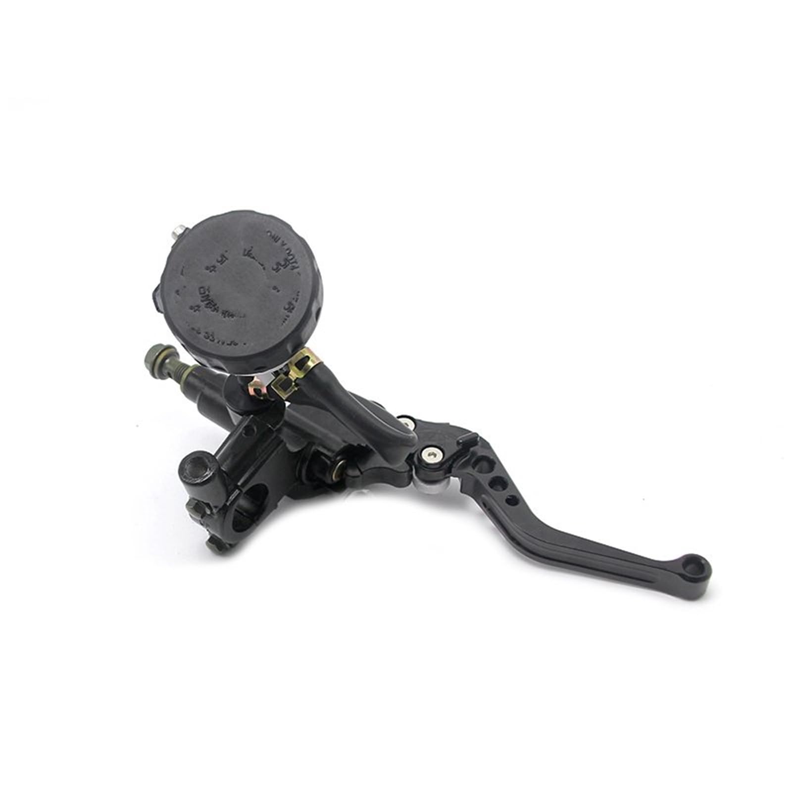 Iukmr Black Right Motorcycle Clutch Brake Lever 7/8" 22Mm Motorcycle Brake Universal Cnc Clutch Levers Master Cylinder Reservoir Set(Black Right)
