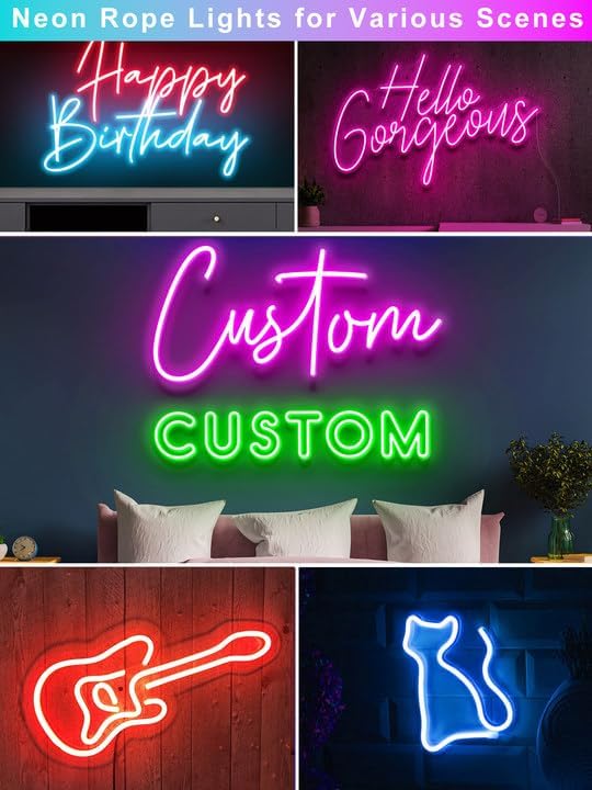 Image of Ledagic 50FT RGB Neon Rope Lights, Outdoor Led Strip Lights Waterproof IP67 with Remote and App Control, Flexible Led Rope Lights, Music Sync Led Lights for Bedroom, Gaming, Outdoors Decor (1 Roll)