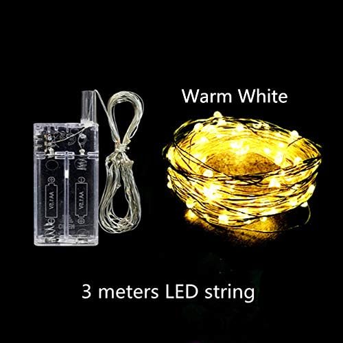 20 inch 6 PCs 3 Modes Flashing LED Light Up BoBo Balloons Warm White, 10 PCs Transparent Balloons with Helium, Great for Christmas Birthday Party, Indoor Outdoor Decoration, Graduation …