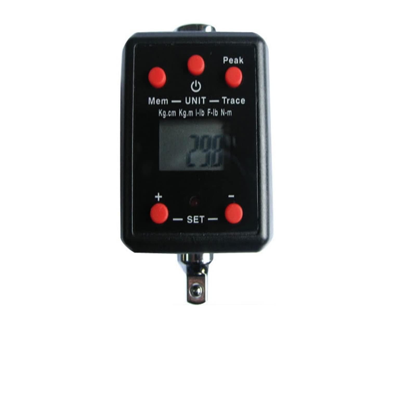 MMHHHG Torque Adapter, High Precision Professional Digital Torque Wrench 1.5-1000nm Mini Torque Adapter Electronic Digital Torque Meter(WRG3-135(135nm))