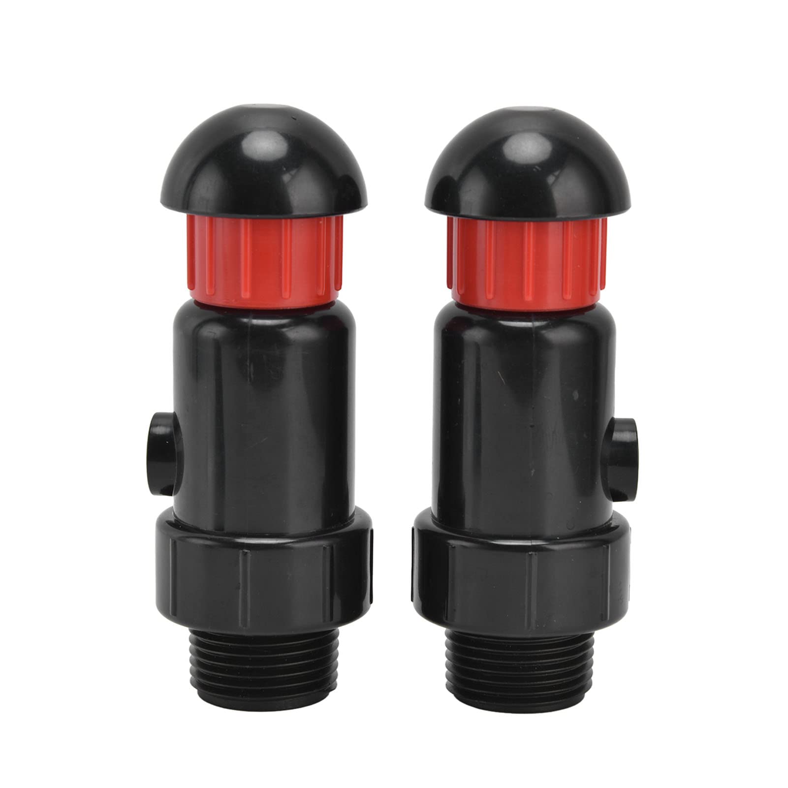 Valve de Libération d'air Automatique G3/4, 2 Paquets, avec Capuchon Supérieur Amovible, Valve de Ventilation d'irrigation en Plastique pour Systèmes d'irrigation