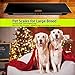 ONE-MI Extra Large Dog Scale & Postal Use - 220lbs Heavy Duty Dog Weight Scale with Tempered Glass Platform, 31.5