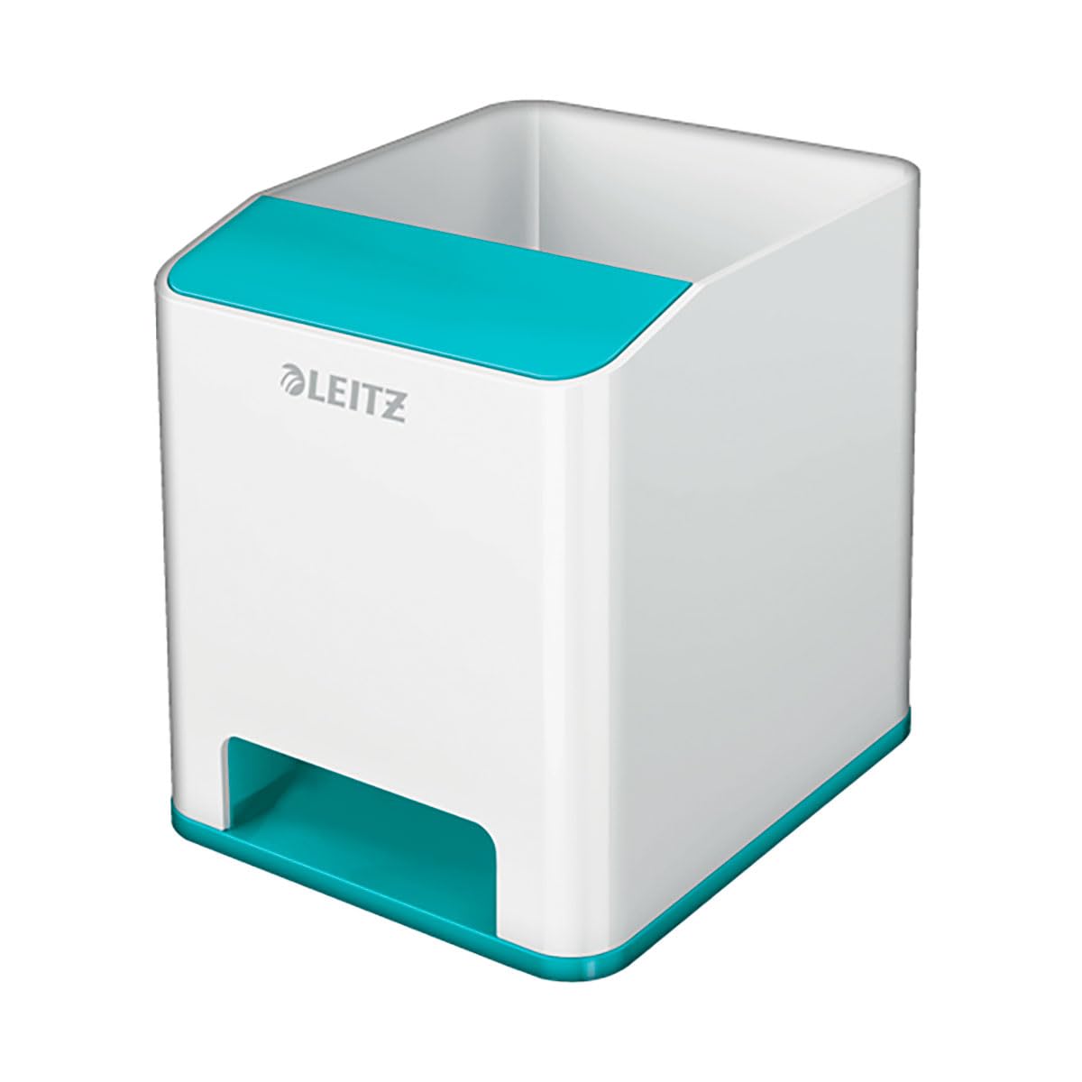 Leitz Wow Sound Pen Holder, Ice Blue