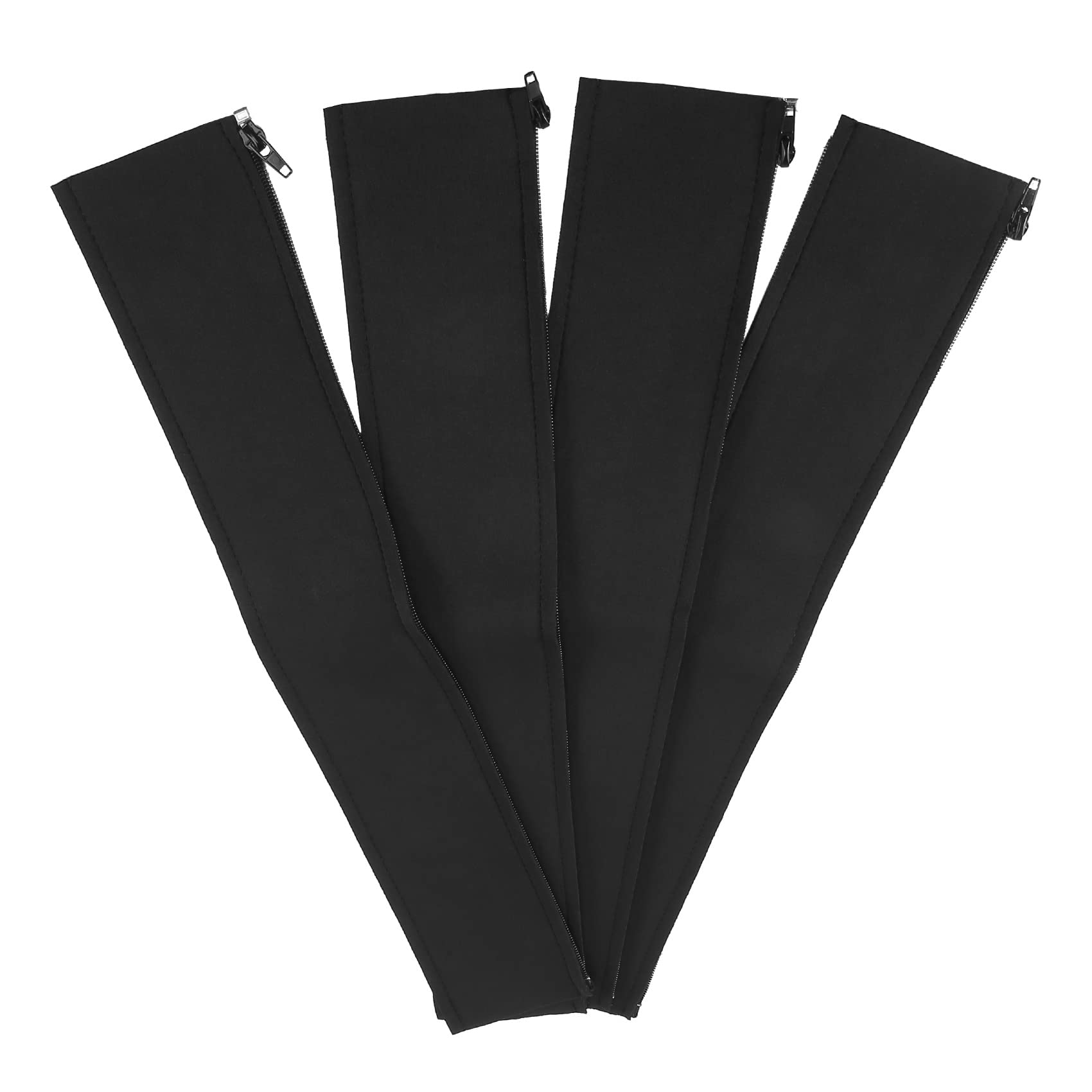 Littimoon 4 Pack Cable Tidy Tube for TV Computer Home Entertainment,Cable Management Zipper Sleeve Cable Organisers Sleeve