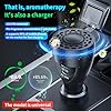 24W Car Charger with Aromatherapy Diffuser Function,Car Aroma Diffuser with 3 Levels of Adjustable Intelligent Diffuser with 3 Bottles Essential Oil(cologne) #3