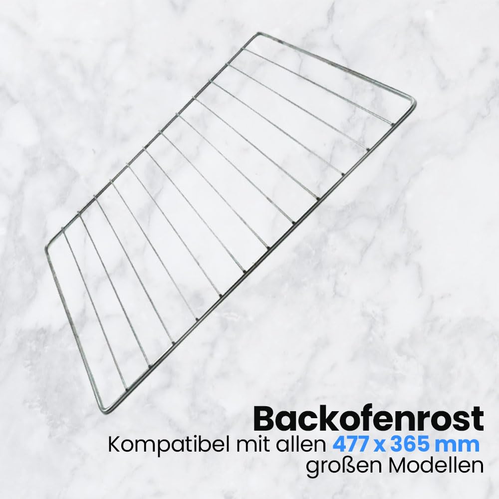 Anakel Home Backofenrost/Ofengitter Universal – 447 x 365 mm – Ersatzteil kompatibel mit allen Marken und Modellen – Backofen Gitter robust und langlebig – Originalcode C0081578