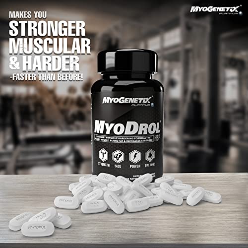 MYODROL MYODROL® Platinum Muscle Building Formula 30 Caplets - Image 5