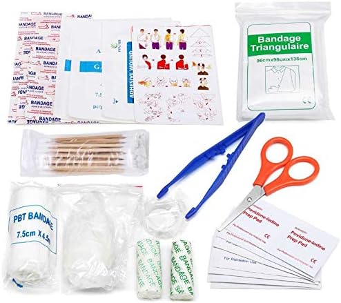 Miniatura 5 de Kit de emergencia para 2 personasmochila de supervivencia durante 72 horas para desastres naturales, huracanes, situaciones de emergencia o errores