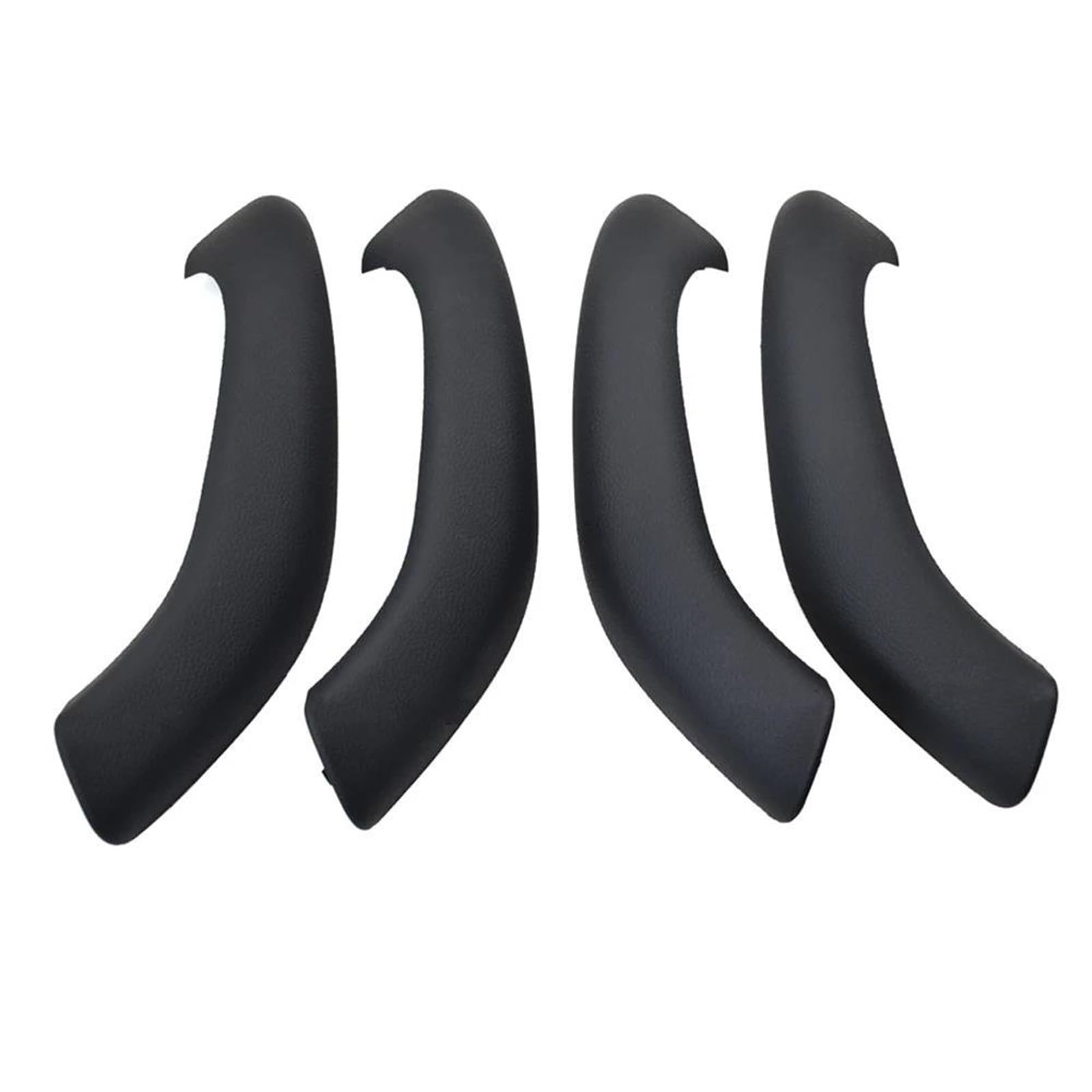 NMJLQW Interior Door Pull Handle Outer Cover Trim 51417417513 for BMW X1 X2 F48 F49 F39 2016-2020 Auto Parts Interior Decoration(Black 4pcs set3)