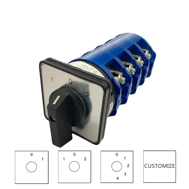 LW26-160/4 Multi Posizioni 4 Sezione Universale Trasferimento Cam Interruttore di Cambiamento Quattro Fili Dual Power Switching Motor Reverse 160A (01)