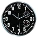 Produktbild Orium Horloge Thermo Hygro Uhr, Ø30cm, Schwarz