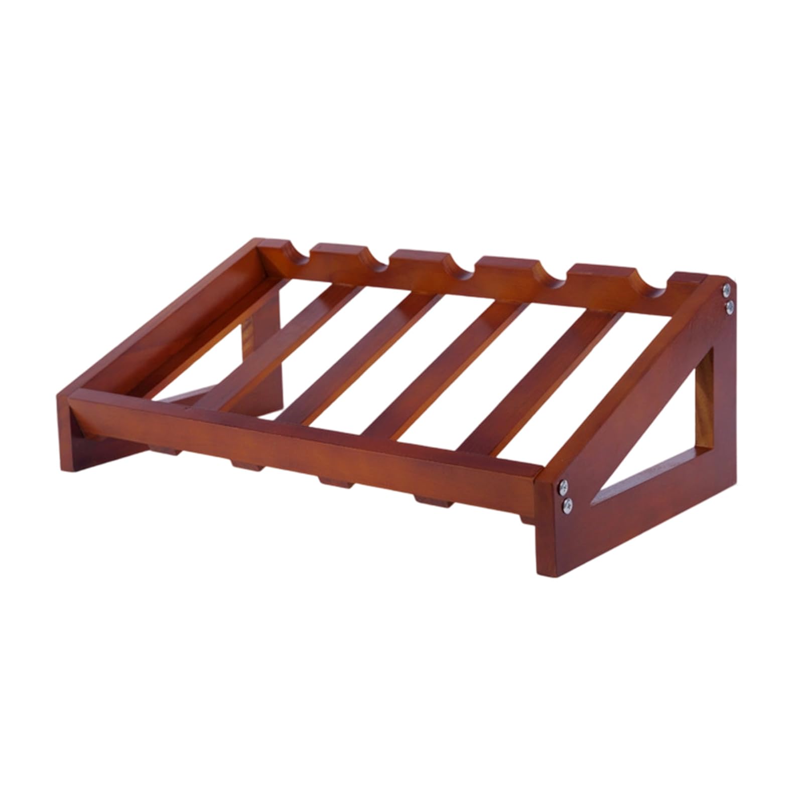 Qusinfc Natural Wood Wine Rack Modern Bucolic Homes Pubs Decoration Multifunctional Bottle Shelf Storage Solution Bucolic Living Room Decors Wine Stand