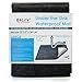 B4Life Under Sink Mat Kitchen Cabinet Liner, Fits 24'' x 36'' Cabinet, Large Waterproof Mat with Rubber Strip, Protects Cabinet, Contains Liquids - Absorbent/Washable/Durable (Black)