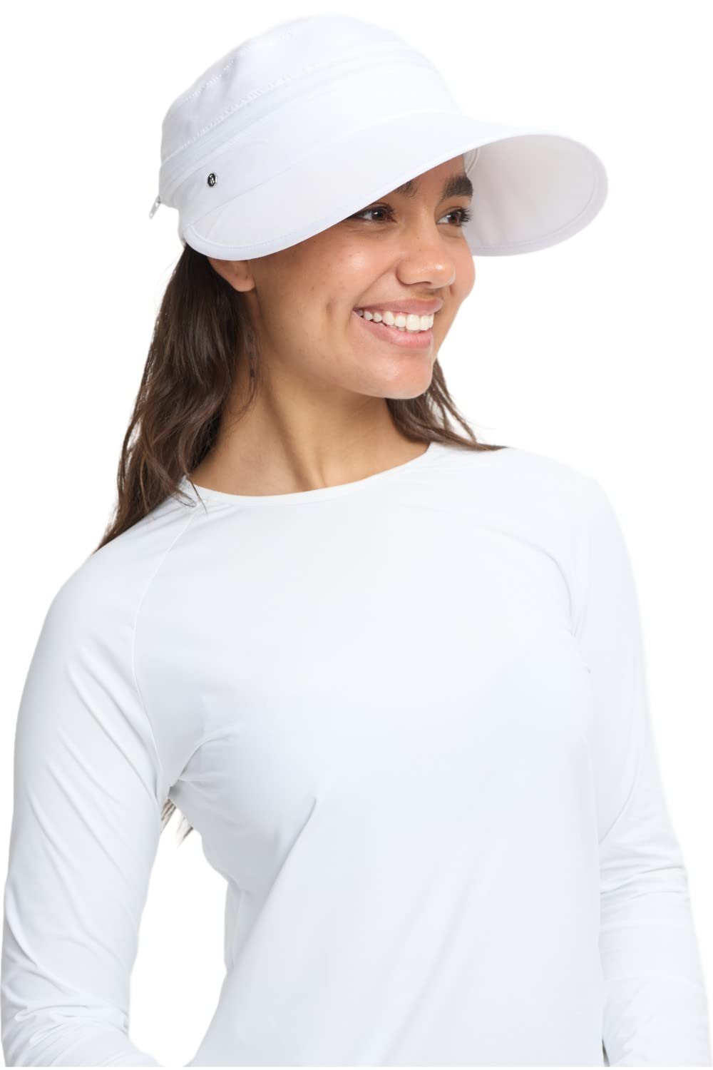 UPF 50+ Sun Protection Wanderlust Visor - One Size fits All - UV Protection, Sun Protective