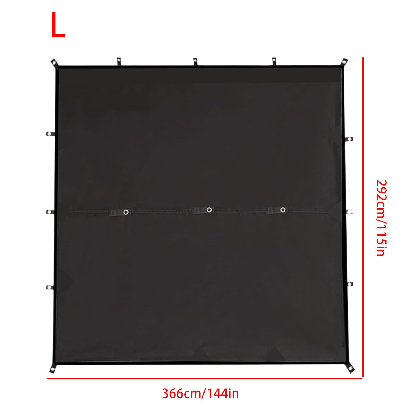 Bâche Imperméable pour Camping Abri de Randonnée | Toile Imperméable Portable pour Tente, Jardin, , Escalade, Survie et Plein Air