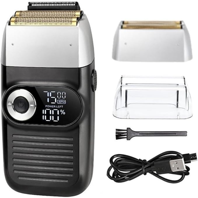 Electric Razor for Men Rechargeable Hair Shaver for Men Electric Shaver Beard Electric Razor Bald Head Fades Shaving