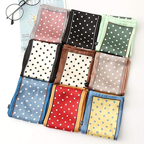 X&F Women's Fashion Long Skinny Neck Scarves Wrap Head Hair Scarf3