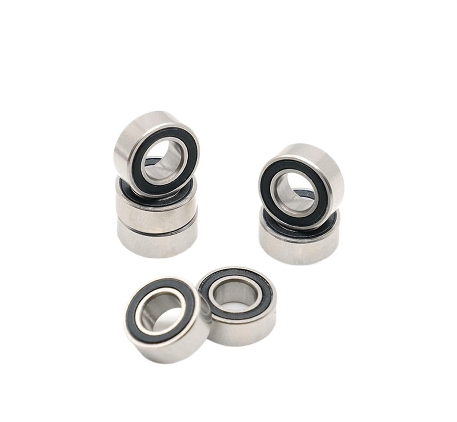 Aspectos, Bimetal Seal Shield Micro rodamiento rígido de bolas 10 Uds SMR117-2RS 7x11x3mm ABEC-7 rodamientos de bolas de acero inoxidable en miniatura rodamiento sellado