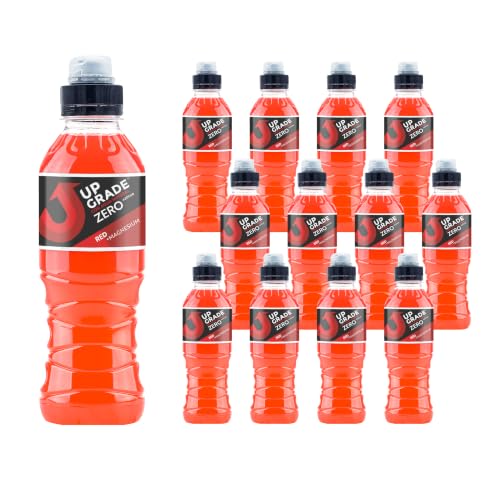Upgrade Zero Red Isotónico Magnesio 12 X 0,5L | Bebida Deportiva Sin Azúcar