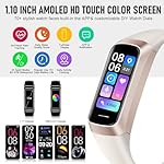 Fitness Tracker, Blood Pressure Watch with 24/7 Heart Rate, Step Counter for Walking, Step Trackers Activity Pedometer for Women Men Android iOS - Image 2