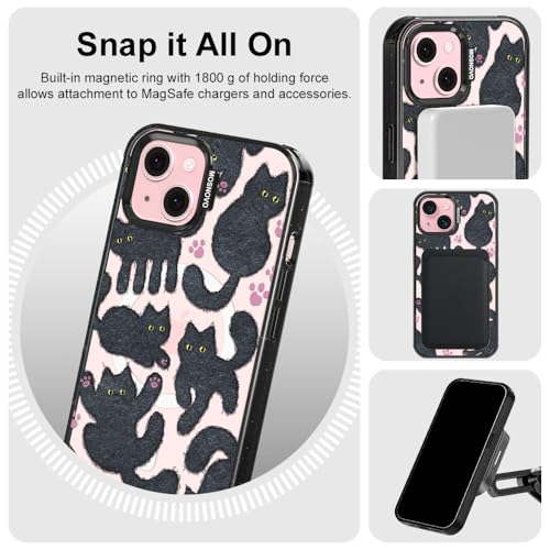 Coque MagSafe pour iPhone 15 Plus antichoc robuste