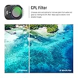 NEEWER ND Filter Set Compatible with DJI Mini 3/Mini 3 Pro, 6 Pack CPL ND8 ND16 ND32 ND64 ND128 Neutral Density Filter Drone Lens Accessory, Multi Coated HD Optical Glass, Lightweight Plastic Frame - Image 5