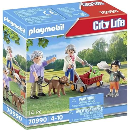 PLAYMOBIL City Life, Abuelos y Nieto, a Partir de 4 años (70990) | Ya disponible en tu tienda friki favorita! En mundofriki.es!