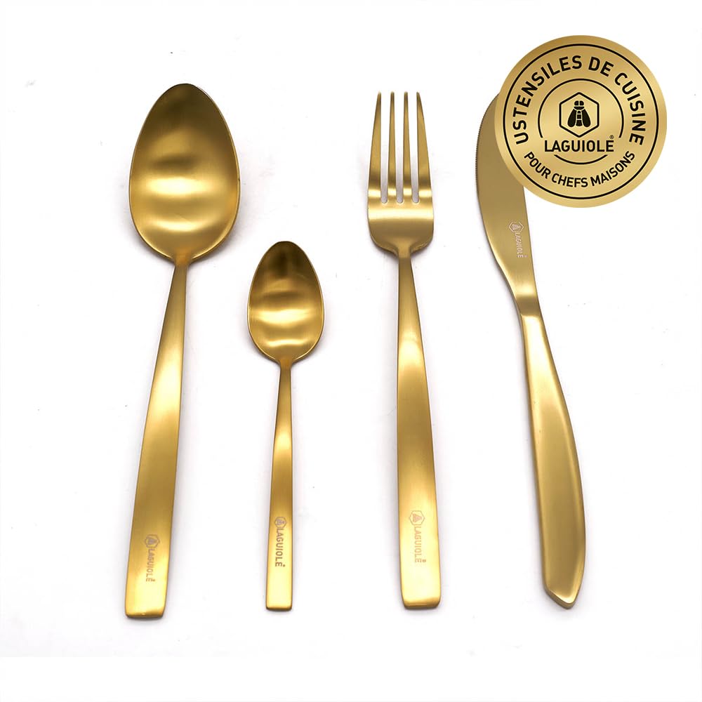 Ménagère 24 pièces Laguiole Clara pour sublimer vos dîners de fête