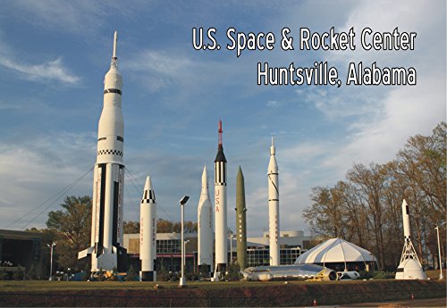 U.S. Space & Rocket Center, Museum, Huntsville, Alabama, AL, Souvenir 2 x 3 Fridge Magnet