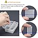 BENECREAT 10 Pack 8 Grids Jewelry Dividers Box Organizer Adjustable Clear Plastic Bead Case Storage Container 4.33 x 2.68 x 1.18 inch, Compartment, 1.18 x 0.98 x 1.02 inch