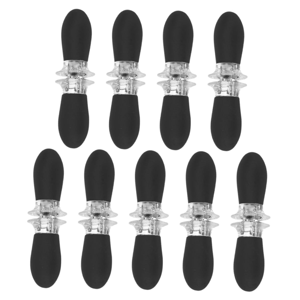 CIMAXIC 9Pairs Corn Holders Reusable Corn Forks with Design for Barbecues Picnics and Family Gatherings Easy to Clean and Portable