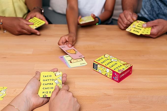 Image of NARAYANMUNI Taco Cat Goat Cheese Pizza | Hilarious Fast-Paced Card Game for Family Fun, Perfect for Parties and Game Nights | 3 to 8 Players