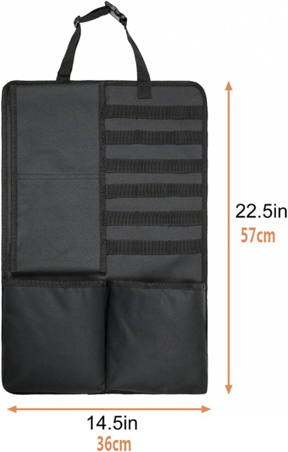 Generisch 2-teiliger Waffenhalter for Die Autositzlehne, Auto Waffenaufbewahrung, Outdoor-Tarn-Sicherheitstrage-Organizer-Halter Für Gewehr Schrotflinte Mit Aufbewahrungstasche