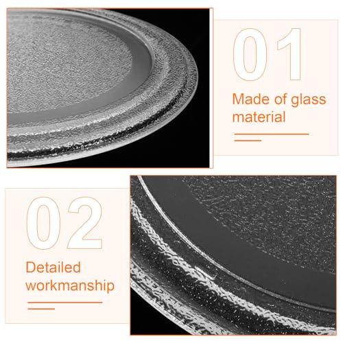 Plateau tournant verre pour micro-ondes universel et robuste - 6