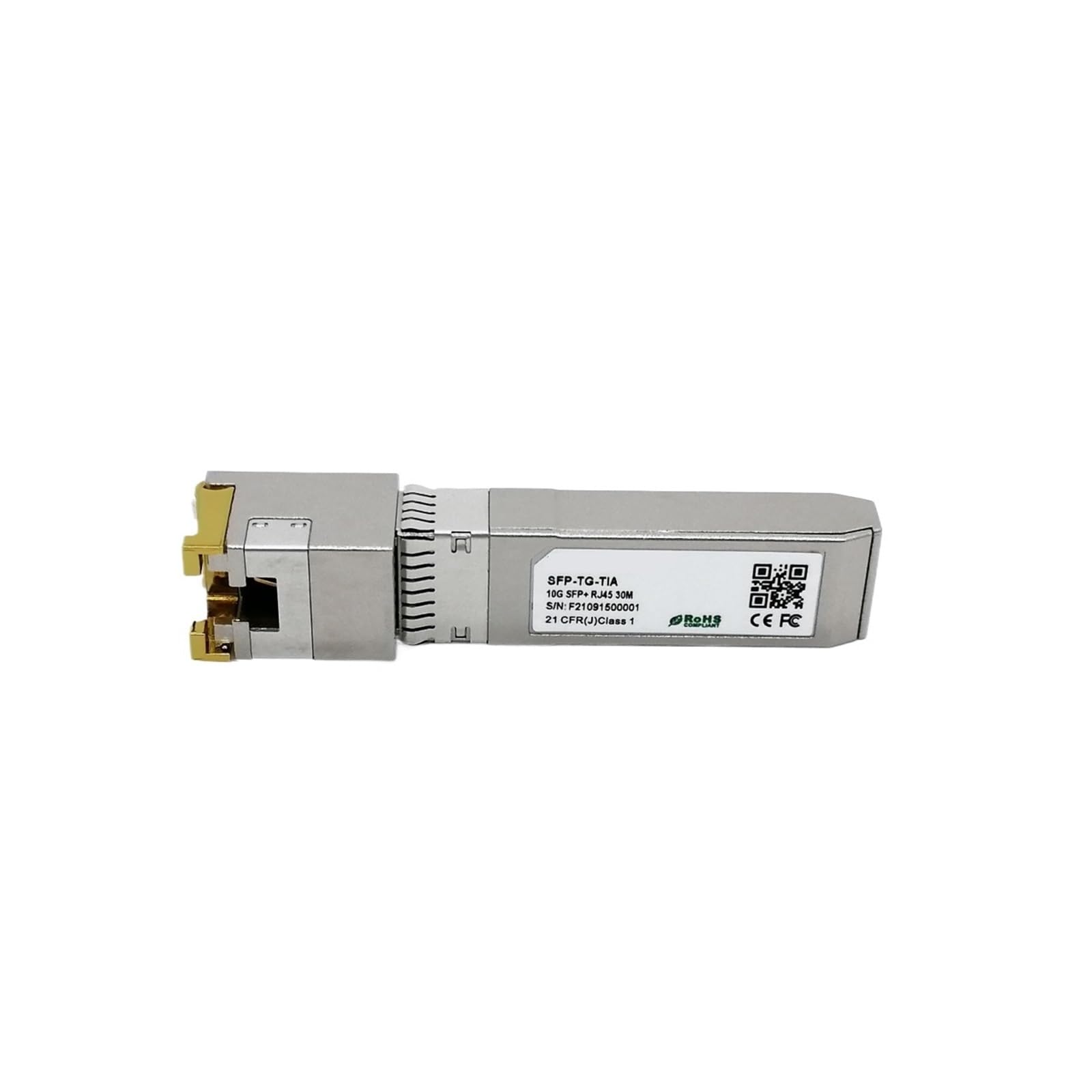 SFP-10G-T-30 SFP+ miedź RJ-45 30 m moduł konwertera mediów bezpośrednio podłączany miedziany na włókno szklane