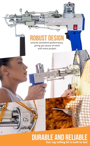 Chimichu'S Choice CC-0002 Rug Tufting Gun & Carpet Trimmer Starter Kit thumb #3